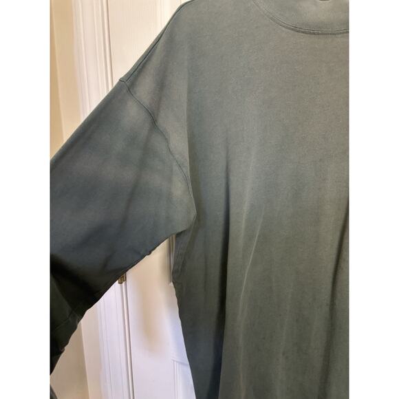 VTG 90s Looney Tunes Warner Bros Mock Neck Embroidered Top Size XL Green - Picture 6 of 7